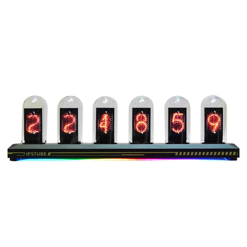 Nixie Tube With RGB - إضاءة